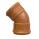 Double Socket 45� Bend