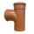 110mm Double Socket Drain Branch 87.5�