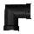 115mm x 90� Painted Cast Iron Half Round Gutter Angle CI45HR90AP
