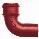 65mm x 90� Primed Cast Iron Round Downpipe Bend CI125B90